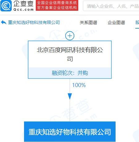 知選好物公司成立，經營范圍涵蓋網絡文化經營，布局數字內容新賽道